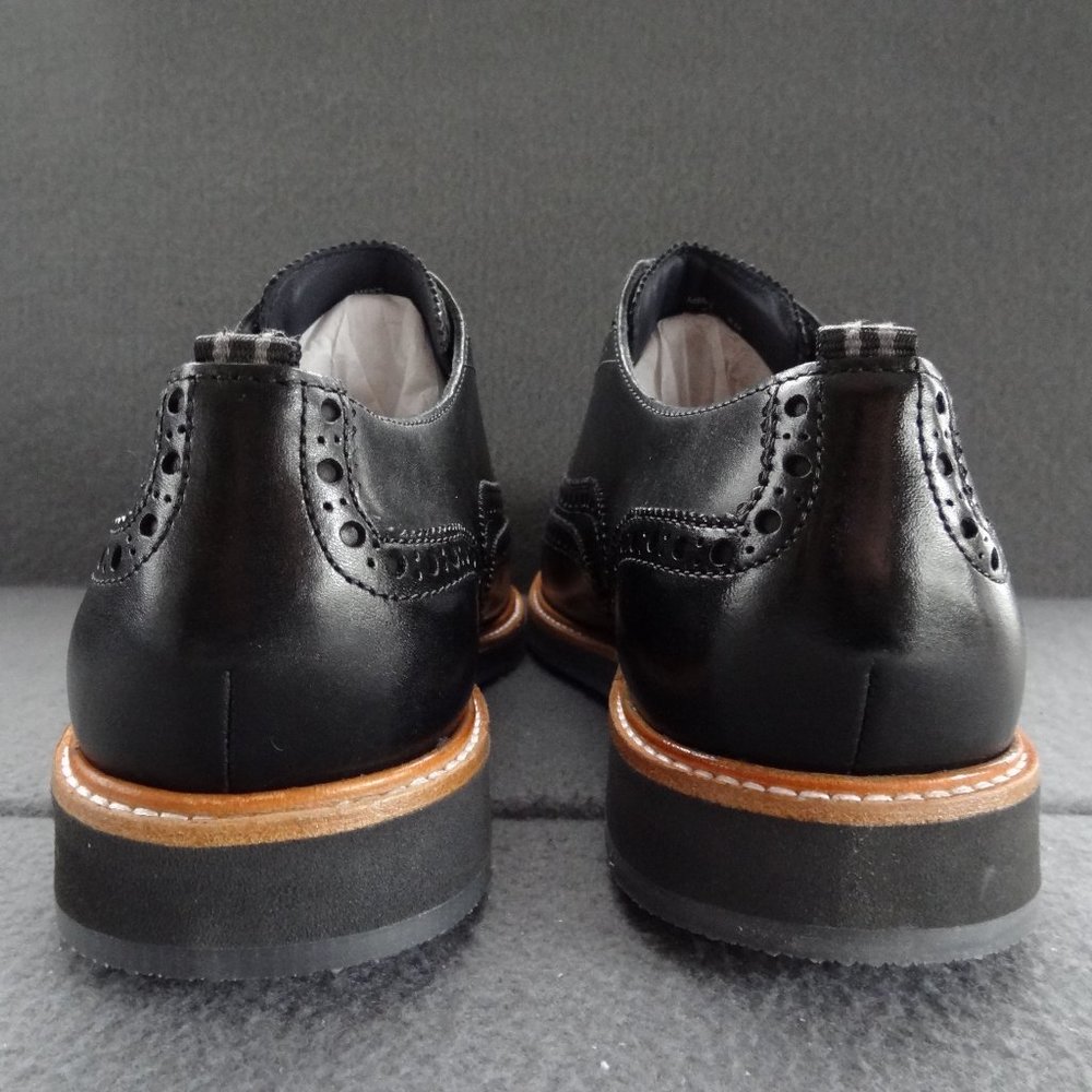 NEW Cole Haan 11 M 44 Morris Wingtip Oxford Black - Picture 5 of 8